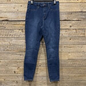 Wild Fable‎ High Rise Skinny Blue Jeans Women's Size 8/29R Blue Dark Wash Denim